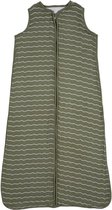 Little Boo Slaapzak - Prewashed - Hydrofiel Waves - Olive Groen - 110cm