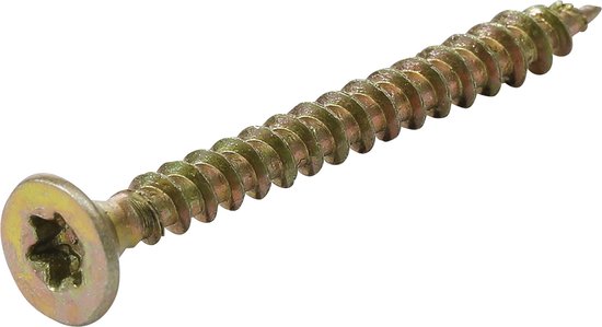 200 stuks 4.0 x 25 mm spaanplaatschroef verzonken PZ-kruiskop | Online