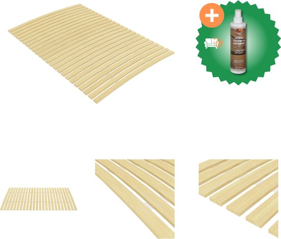 Bussandri Exclusive Lattenbodem 24 Latten 100x200 Cm - Verende Houten Bodem