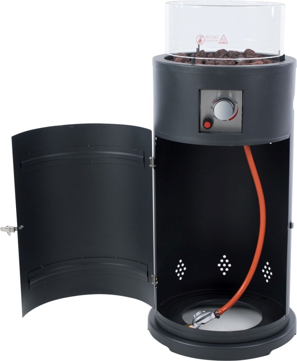 Sunred Bogo 10500 W - Freestanding gas patio heater - Grey
