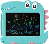 Lcd-schrijfborden, speelgoed voor 3-6 jaar oud, 21.50 cm scherm, tekenbord, schilderbord, dinosaurus, speelgoed, schrijven, tablet, kerstcadeaus voor kinderen ( blauw)