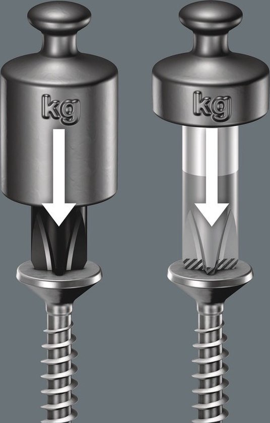 Tournevis pour vis à fente 1 mm x 5.5 mm Wera 160 i 05006120001 Longueur de la lame: 125 mm 1 pc(s)