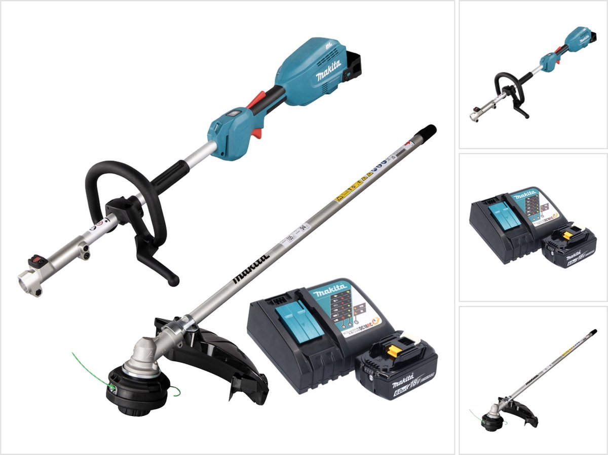 Makita DUX 18 RGX1 accu multifunctionele aandrijving 18 V borstelloos + 1x accu 6,0 Ah + oplader