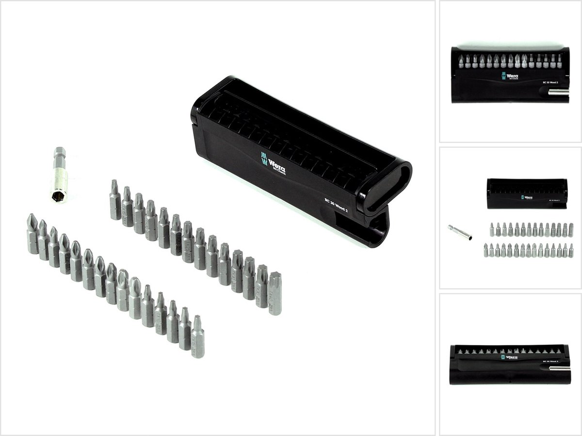 Wera Bit-Check 30 Wood 2 bitset thumbnail 2