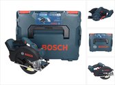 Bosch Professional GKM 18V-50 Accu Cirkelzaag 18V Basic Body in L-Boxx - 06016B8001