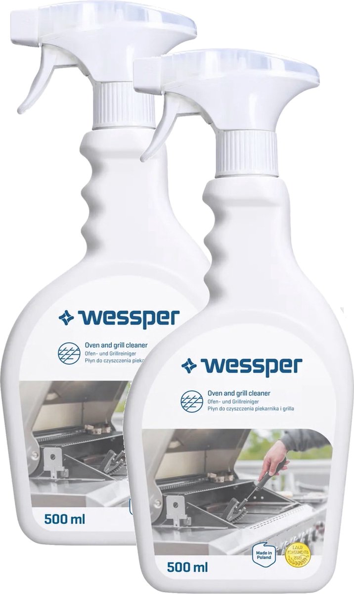 Wessper Oven- en Grillreiniger 2x 500ml
