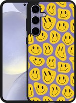 Cazy Hardcase Hoesje geschikt voor Samsung Galaxy S24+ Smileys