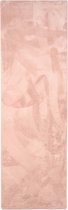 Loper zacht - Plush roze 80x250 cm