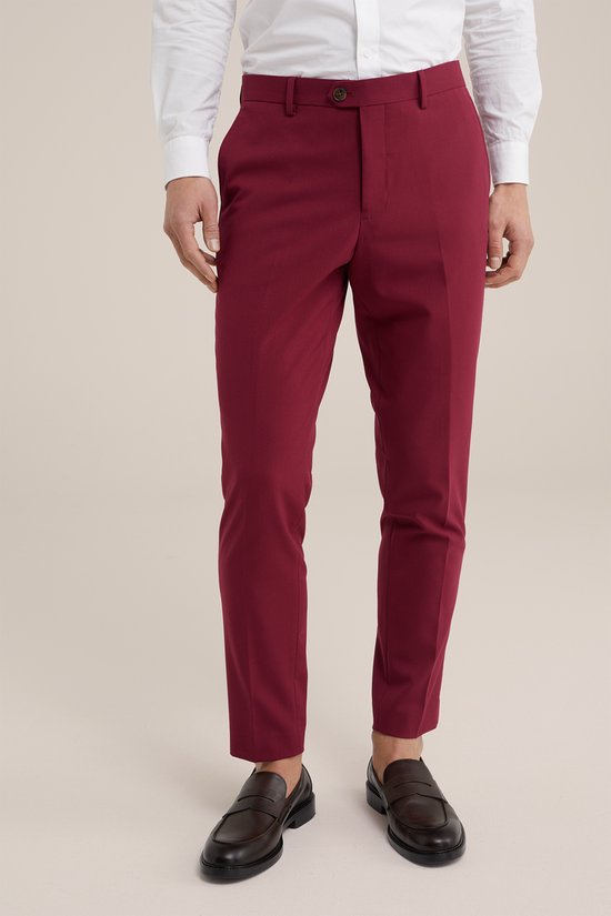 WE Fashion Heren slim fit pantalon