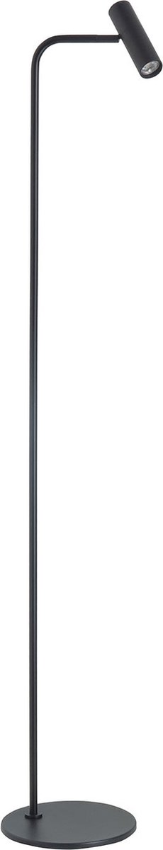 Vloerlamp Trend 1 lichts H 132 cm incl mini GU10 zwart