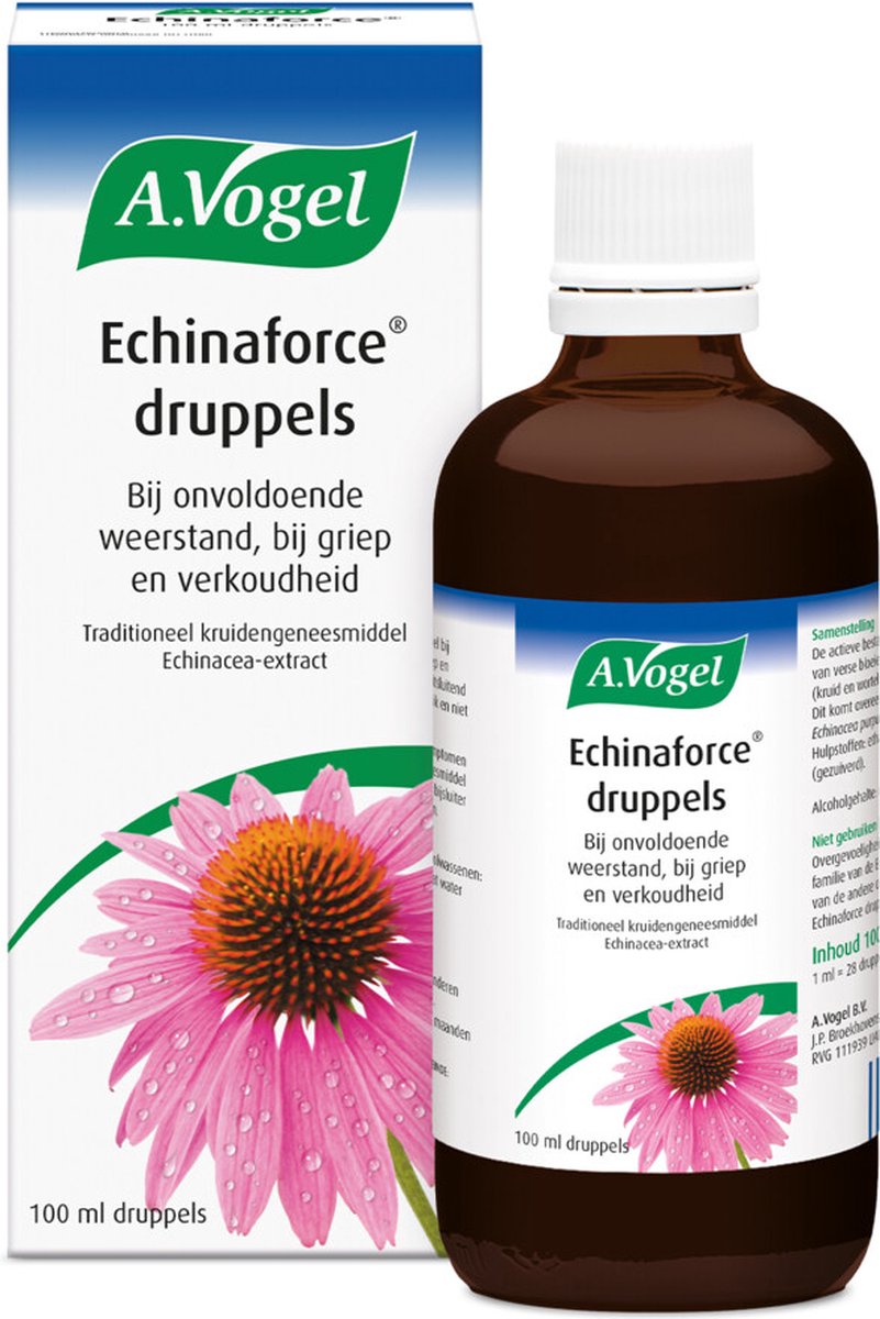 Goedkoopste A.Vogel Echinaforce Druppels - 1 x 100 ml
