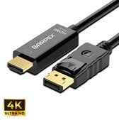 Garpex® DisplayPort naar HDMI Kabel - 4K 60Hz Ultra HD - 3 meter