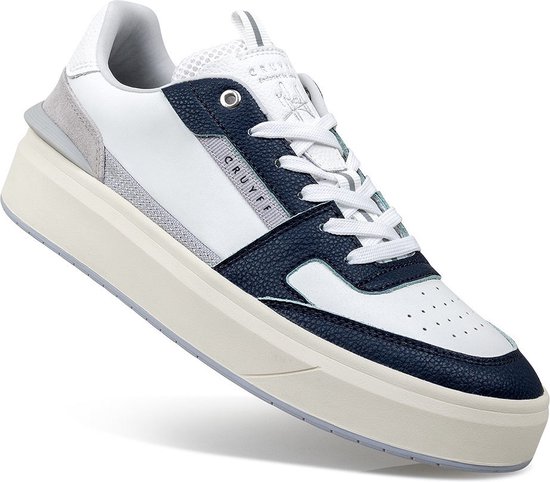Baskets Cruyff Endorsed Tennis blanc bleu homme (CC241063163)