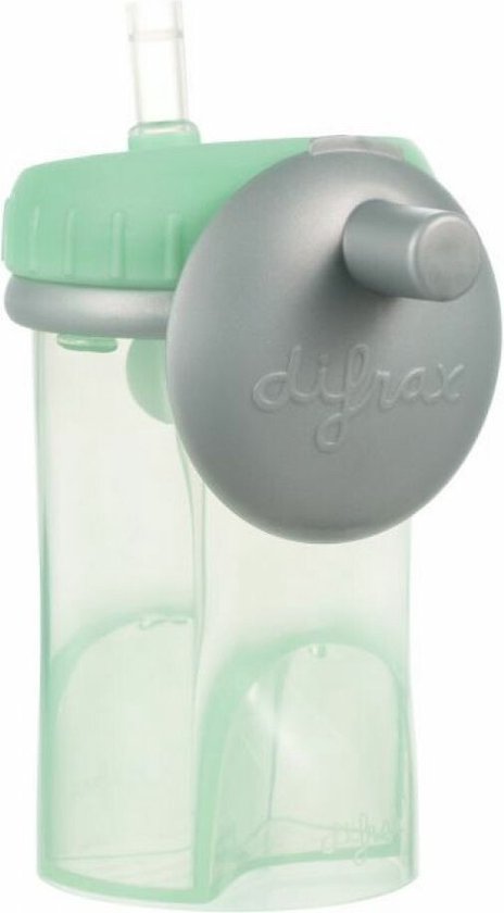 Difrax - Rietjesbeker antilek - 250 ml - Orange