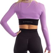 Fittasstic Sportswear Bolero Top Purple - Paars - XXL