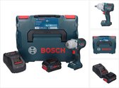 Bosch GDS 18V-450 HC accuslagmoersleutel 18 V 450 Nm 1/2" + 1x ProCORE oplaadbare accu 8.0 Ah + lader + L-Boxx