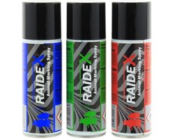 Raidex Merkspray spuitbus R/V 200ML Blauw
