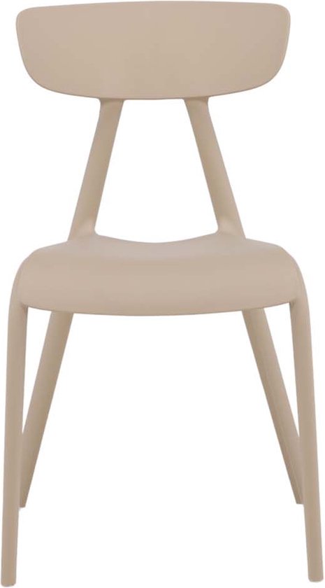 Ursholmen eetkamerstoel plastic beige.