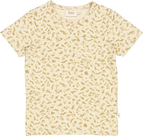 Wheat - T-shirt Alvin - Fossil insects - Maat 110 - 5 jaar