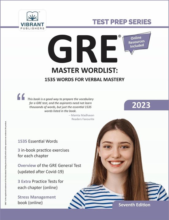 Test Prep- GRE Master Wordlist - cover