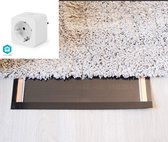 Feuille chauffante Smart feuille infrarouge salon pour revêtement de sol, tapis électriques, WiFi 180 cm x 250 cm 990 Watt