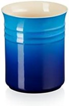 Lepelpot - Spatelpot - Utensils pot - Keukengerei houder - Keukengerei pot - ‎‎12,35 x 12,35 x 15,1 cm; 730g - Azuurblauw