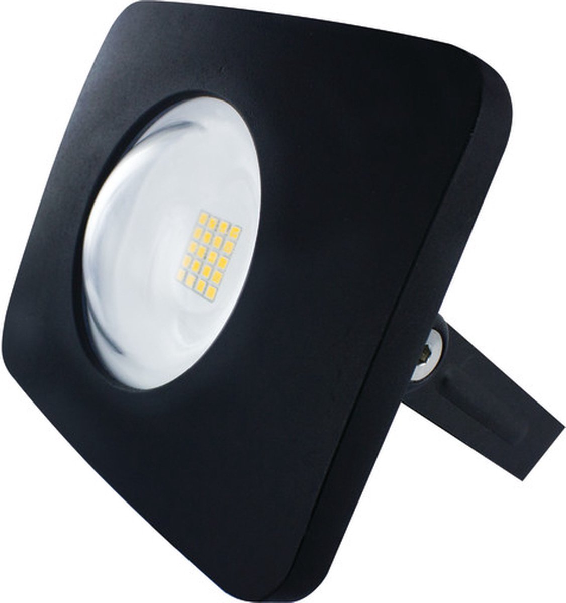 OP=OP Integral LED Bouwlamp 20W 4000K Koel Wit 2000lm Mat Zwart IP65 | Geen fitting | 20 watt | 35.000 Branduren