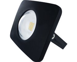 OP=OP Integral LED Bouwlamp 20W 4000K Koel Wit 2000lm Mat Zwart IP65 | Geen fitting | 20 watt | 35.000 Branduren