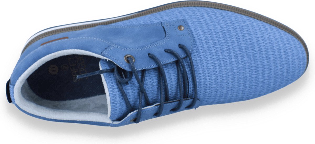 Sj Lifestyle Heren Veterschoen Blauw BLAUW 42