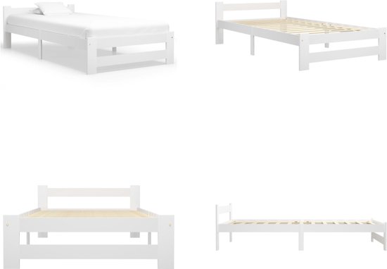 VidaXL Bedframe grenenhout - Bedframe - Bed - Bed