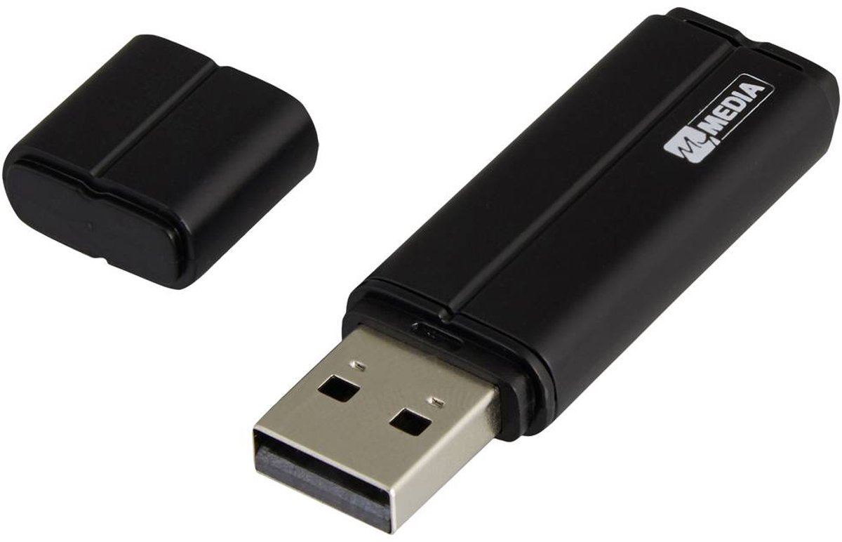 MyMEDIA My USB 2.0 Drive 32GB 69262 USB-stick 32 GB USB 2.0 Zwart