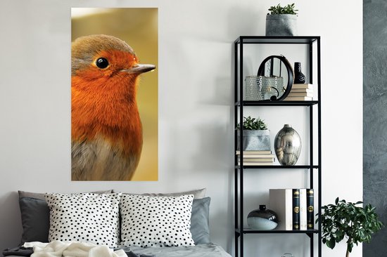 Affiche Vogel - Rouge-gorge - Portrait - 60x120 cm