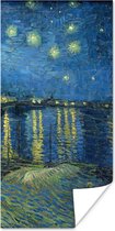 Poster De Sterrennacht - Vincent van Gogh - 20x40 cm