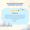 Titel 'De bestverkochte bamboe werksokken op bol.com' met sterbeoordeling