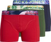Jack & Jones Heren Trunks Boxershorts JACPAW 3-Pack Effen - Maat L