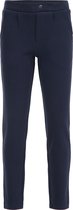 WE Fashion Jongens slim fit pantalon met structuur