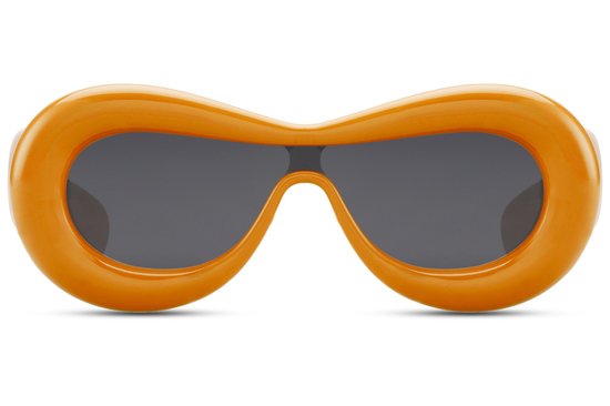 Festival zonnebril oranje - Waves oranje - Robuuste oranje zonnebril - EK voetbal bril oranje - Zonnebril EK 2024 heren en dames - Zonnebril mannen en vrouwen - Oranje bril - Mybuckethat