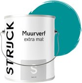 STRIJCK Muurverf Extramat - Zeegroen - 178B-6 - 2.5 liter