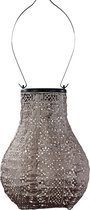 Lumiz Solar Buitenlamp - Buitenverlichting - Lampion - Solar Tuinverlichting - Lave Bulb - 16 cm - Taupe