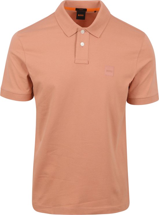 BOSS - Polo passager rose - Slim Fit - Polo pour homme taille 4XL