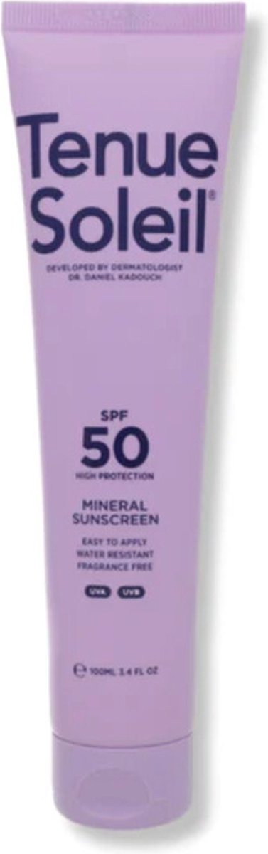 Tenue Soleil Minerale Zonnecrème SPF 50 100 ml