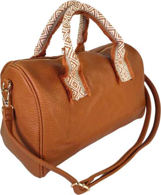 Qischa - Sac à main, shopper, sac de sport - camel