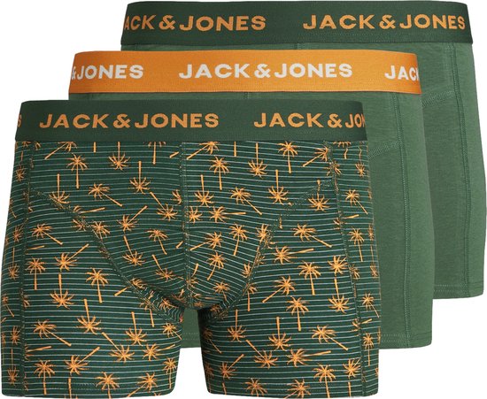 JACK&JONES JACULA TRUNKS 3 PACK Caleçons Homme - Taille XL