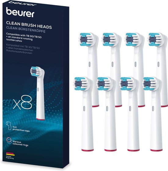 Foto: Beurer opzetbostels compatibel met oral b 8 stuks