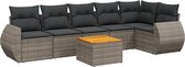 vidaXL-7-delige-Loungeset-met-kussens-poly-rattan-grijs
