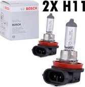 2X Lampe H11 Bosch 12V 55W 3200K Halogène