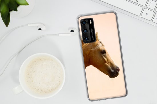 Coque Huawei P40 - Cheval - Léger - Air - Coque de téléphone en Siliconen
