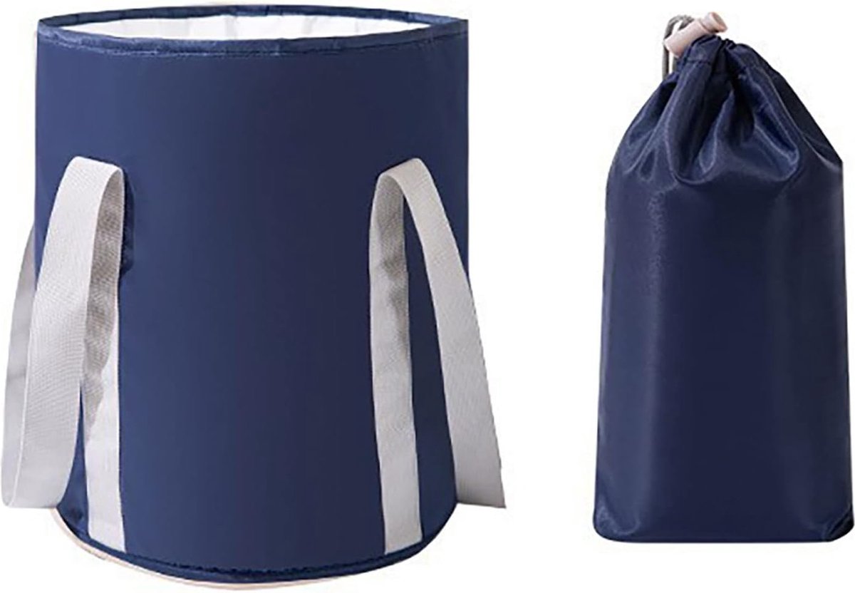 Goedkoopste Inklapbare emmer voor het inwerken van voeten, 30 x 36 cm, draagbaar reisvoetbad, voetinweekbak, draagbaar, voet-spa-inweekvoeten, pedicure-wastafel, outdoor, camping