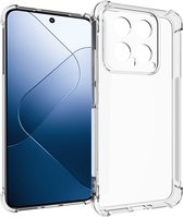iMoshion Hoesje Geschikt voor Xiaomi 14 Hoesje Siliconen - iMoshion Shockproof Case - Transparant