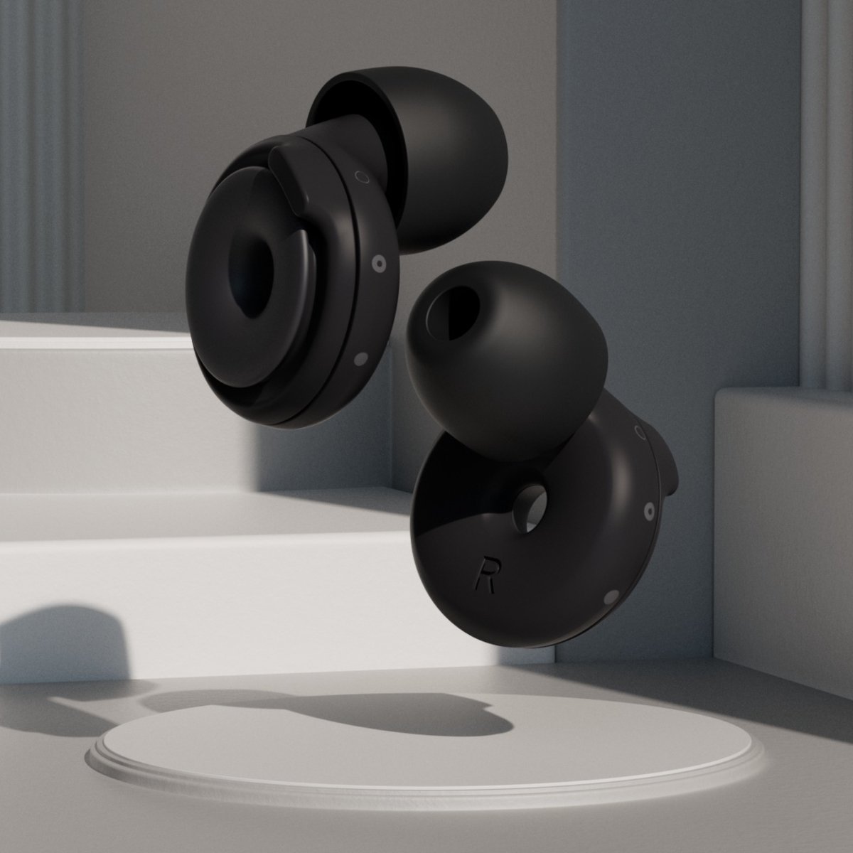 Loop Quiet 2-oordopjes – Supercomfortabele herbruikbare geluidsdempende oordopjes voor slaap, diepe concentratie, gevoeligheid voor geluid en reizen | Flexibele gehoorbescherming | 24 dB (SNR) demping